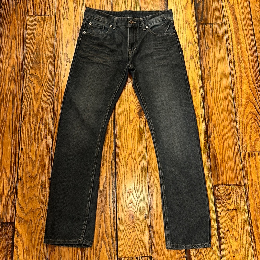 PAPER DENIM AND CLOTH BOYS 5 POCKET BLUE JEANS IN SIZE 20
